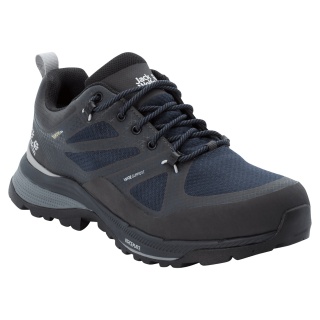 Jack Wolfskin Hiking Shoes Force Striker Texapore Low Waterproof Dark Blue/Grey Men